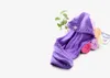 Bonnets de douche colorés pour adultes pour bonnet de cheveux à séchage rapide magique Serviette en microfibre Séchage Turban Wrap Chapeau Caps Spa Bonnets de bain Salle de bain T2I5789