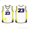 Mens Jersey Top stitched Logos Basketball Wear High quality S-XXXL wholesale roidery Logos Blue White4848484848