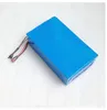 Free customs fee 36V 17.4AH lithium battery 36V 17AH bicycle battery with PVC Case use NCR18650PF 2900mah cell 30A BMS