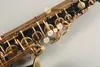 Najlepsza jakość Czarny Saksofon Altowy YAS-82Z Japonia Marka Alto Saksofon E-Flat Muzyczny Instrument Profesjonalny Poziom Darmowa Wysyłka
