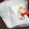 Sacs en plastique Opp transparents pour bonbons, sucettes, sacs d'emballage de biscuits, sac cadeau en Cellophane pour fête de mariage, 1000 pièces/lot