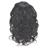 Wrap Around Ponytail Remy Human Body Wave хвостик Extension клип в хвостик на наращивание волос Длинные парики для женщин (Цвет: 4 #) 120г