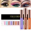 12 pezzi eyeliner liquido opaco 12 colori lunghi duraturi impermeabili alti pigmentati per la fodera per occhi colorati set7795784