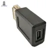 Höghastighets USB 2.0 Skriv en kvinna till mini USB 5pin B Kvinnokonverterare Connector Charger Transfer Data Sync Adapter