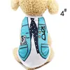 Cute Dog Apparel Pet Dogs Cat Supplies T-shirt Vest Clothes Small Cotton Puppy Soft Coat Jacket Summer Cartoon Costume Print Clothing Outfit Pet Suppy