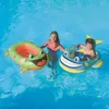 Inflatable Baby Fish/Frog Boat Pool Float Swim Water Toys Fun Floats Pool Buoy Ride-on Raft Boia Piscina