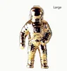 Utrymme man astronaut skulptur raketplan kreativt mönster av keramiskt material kosmonaut staty mode dekorationer L2701