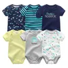 2019 unicorn bodysuit roupa de bebe baby kläder bomull kläder uppsättningar baby flicka kläder nyfödda 0-12m baby pojke kläder j190713