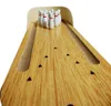 Giocattolo da bowling in legno per bambini, giocattoli in legno per ragazzi, giocattoli in legno fatti a mano, idee regalo per bambini piccoli, regalo di compleanno per bambini,