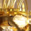 Pantalla de pavo real posmoderna araña de cristal ambiente de alta gama salón comedor lámpara de bar del hotel lámparas de decoración