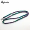 Ruberthen Design Yoga Healing Bracelet Or Necklace Phoenix Ame-thyst Stone Meditative 108 Mala Yoga Jewelry J190625