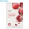 Bisutang Fruit Plant Facial Mask Moisturizing Face Hudvård Oljekontroll Maskplåt Hydrating Facial Masks