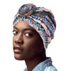 2020ファッションボヘミアコットンライニングボンネット女性アフリカ渦ノットパターンプリントファブリックアンカラボンネット帽子レディースターバン