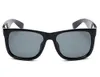 Fashion Men Women Sunglass Gradient Classic Designer Driver Sun Glasses Mat Black Frame UV400 Lens Zonnebril 5T61 met Box Case