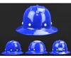 Capacete de Segurança Pára-sol à prova de chuva Wide-aba do chapéu duro Trabalho seguro de Construção Capacete de Proteção Trabalho frete grátis Serviço Logo Imprimir