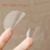 15sheets/pack PVC transparent adhesive dots stickers round transparent sealing label stickers