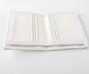5 stks Dames Canvas Blanco Sublimation Twee opvouwbare korte koppelingsportefeuille Heet printen Thermische overdracht portemonnees