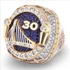 Guerrieri all'ingrosso Campione Anello Anello Gioielli Uomini Fan Collezione Souvenir MVP Curry Binger Ring36