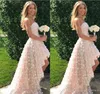 2019 Blush Pink Bridesmaid Dress Spring Summer Beach Garden Country Formal Wedding Party Guest Maid of Honor Gown Plus Size Custom Made