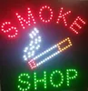 Square Led Smoke Shop Open Неоновые вывески для бизнес -магазина светодиодные знаки 48 x 48 CM8727891