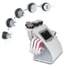 6In1 Ultrasonic 40K Cavitation Radiofrekvens RF Skin Care Vacuum Cellulitering Slimming Machine Skönhetsmassagerutrustning