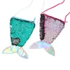 9 Colors HOT Mermaid Tail Sequins Coin Purse Zipper kids coin bag sling money card fashionable Mermaid purse