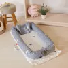 Taşınabilir bebek Bassinet Yatak Lounger yeni doğan beşik nefes alabilen ve yastık ile uyku yuvası