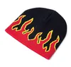 Berretto flame caldo cappelli invernali per uomini donne donne guardano docker berretto da cranio hip hop hop autunno acrilico cranio casual teschi all'aperto c9517558