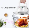 Candimill Air Fryer Electric 12L Convection Four Four Ménage Grande Capacité Chaussure à frire électrique Four sans huile