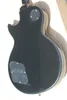 الجيتار الكهربائي الأسود الشفاف مع جسر ثابت من خشب الورد الصعان الصلبان و HH pickupscan مفتوحة أن تكون تخصيص 2864601