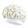 Bonnet en coton mignon bonnet de nuit pour enfants enfants Satin à larges bords élastique Turban chimio chapeau fille garçon accessoires de soins des cheveux