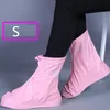 Rain Boot Overshoes Non Disposable Rain Shoes Cover Waterproof Kids Antiskid Rain Snow Boots Wear 4 Colors