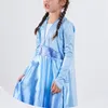 Girls New Cloak Dresses Cartoon Party Stage Show Dress Princess Dresses Kids Dress Girls Mesh Costume 27T 042651213
