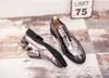 Grande per uomo in cima di brevetto in ciepone da uomo Nightclub Personalized Shoes Casual Designer Mareafrers G5.33 476 "