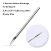 100PCS 14G Piercing Needles Disposable Sterile Body Piercing Needles Assorted Sizes Tattoo Supply for Ear Nose Navel Nipple