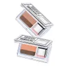 Dupla cor Preguiçoso Sombra de Olho Paleta de Maquiagem Glitter Paleta Sombra Paleta À Prova D 'Água Glitter Eyeshadow Shimmer Cosméticos