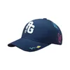 Yeni unisex pg golf şapka mavi veya beyaz renkli pamuk beyzbol şapkası beyzbol kapakları işlemeli açık spor boş zaman güneş şapkaları