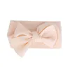 14color Fit All Baby Grand Arc Filles Bandeau 7 Pouces Grand Bowknot Headwrap Enfants Arc pour Cheveux Coton Large Tête Turban Infant Nouveau-né Bandeaux