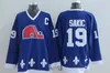 Quebec Nordiques Jerseys Ice Hockey 13 Tappetini Sundin 21 Peter Forsberg 26 Peter Stastny 19 Joe Sakic Jersey Team Colore Blu Navy Bianco