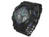 Classic 100 Model Brand Мужские наручные часы Sport Dual Display Gmt Digital Led Reloj Hombre Army Watch Relogio MAS299L