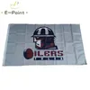 EECL TULSA Oilers Vlag 3 * 5ft (90 cm * 150cm) Polyester Banner Decoratie Flying Home Garden Feestelijke geschenken