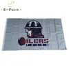 ECHL Tulsa oilers 플래그 3 * 5ft (90cm * 150cm) 폴리 에스테르 배너 장식 플라잉 홈 정원 축제 선물