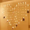 10 30 50 LED Hangende Foto Po Peg Clip Fairy Lichtslingers Party Bruiloft Verjaardag Opknoping pograph Decor1254E