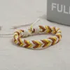 Simple Handmade Women Men Ethnic Style Charm Bracelets Braided Rope Colorful Lovers Bangle Party Club Jewelry