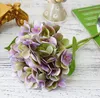 슬랩 업 인공 꽃 3D 다이아몬드 수국 실크 꽃 50cm 긴 단일 줄기 리얼 터치 가짜 꽃에 대한 DIY 홈 웨딩 장식