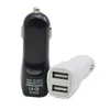 2 Port Mini Taschenformat Universal Dual USB Autoladegerät Adapter 5V 2,1A + 1A Autoladegerät für Mobiltelefone Tablet PC