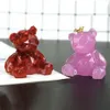 Silicone Mould DIY Crystal Epoxy ThreeDimensional Geometric Bear Shaped Mold Plaster Aromatherapy Cake Decoration Tool7696273