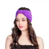 Women Headpiece Stretch 2020 Turban Hair Accessories Headwear Yoga Run Bandage Hair Bands Headbands Wide Headwrap DA388