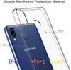 För Samsung A20S Case Clear Slim Hybrid TPU Bumper Hard PC Back Cover Telefon Väska till Samsung A10S A30S A50S A70S