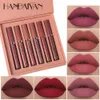2020 New Handaiyan liquid lipstick hot sexy colors lip paint matte lipstick waterproof long lasting lip gloss lip kit